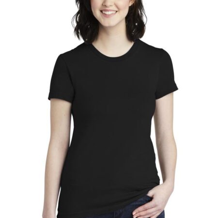 American Apparel Women's Fine Jersey T-Shirt. 2102W