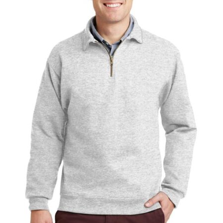 JERZEES SUPER SWEATS NuBlend - 1/4-Zip Sweatshirt with Cadet Collar. 4528M