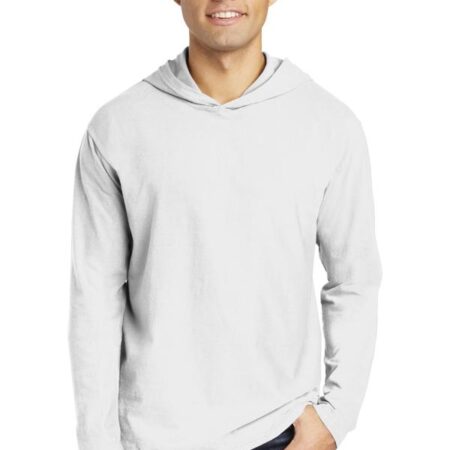 COMFORT COLORS Heavyweight Ring Spun Long Sleeve Hooded Tee. 4900