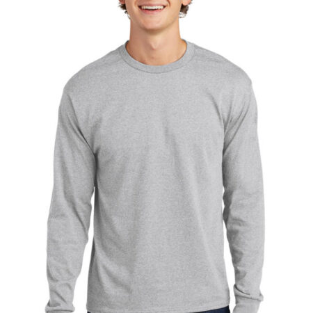 Hanes Essential-T 100% Cotton Long Sleeve T-Shirt 5286