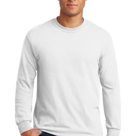Gildan - Heavy Cotton 100% Cotton Long Sleeve T-Shirt. 5400