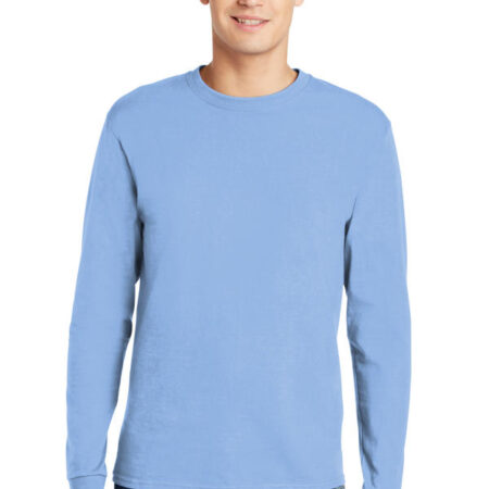 Hanes - Authentic 100% Cotton Long Sleeve T-Shirt. 5586