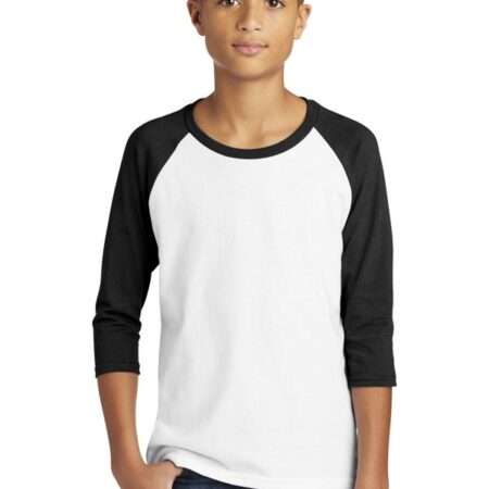 Gildan Heavy Cotton Youth 3/4-Sleeve Raglan T-Shirt. 5700B