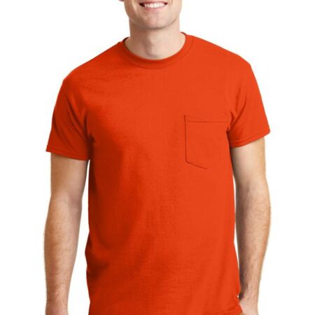 Gildan - DryBlend 50 Cotton/50 Poly Pocket T-Shirt. 8300