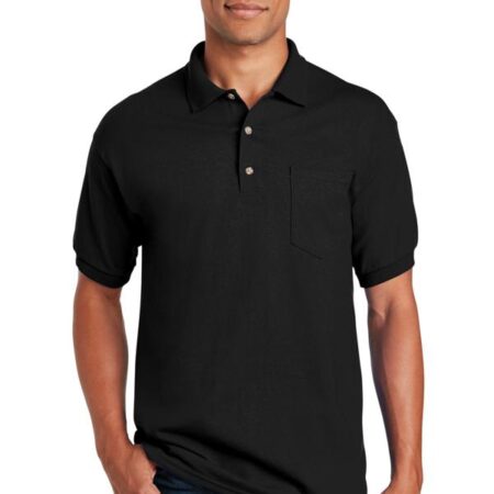 Gildan DryBlend 6-Ounce Jersey Knit Sport Shirt with Pocket. 8900