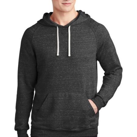 JERZEES Snow Heather French Terry Raglan Hoodie 90M