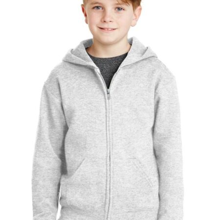 JERZEES - Youth NuBlend Full-Zip Hooded Sweatshirt. 993B