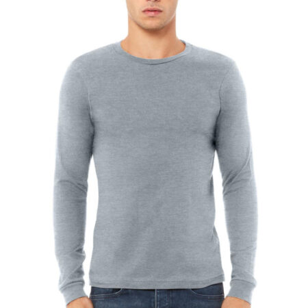 BELLA+CANVAS Unisex Heather CVC Long Sleeve Tee BC3501CVC