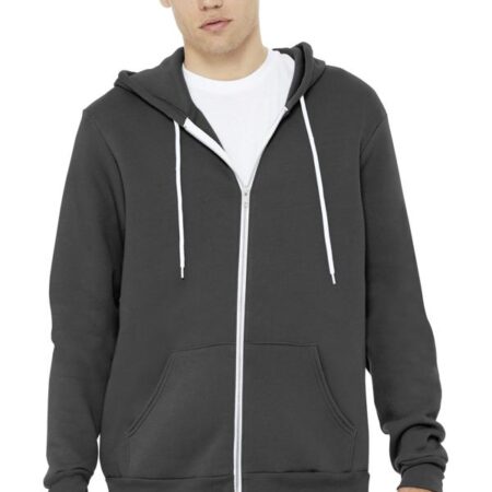 BELLA+CANVAS Unisex Sponge Fleece Full-Zip Hoodie. BC3739