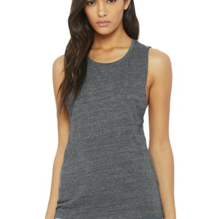 BELLA+CANVAS Women's Flowy Scoop Muscle Tank. BC8803