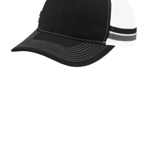 Port Authority Two-Stripe Snapback Trucker Cap. C113