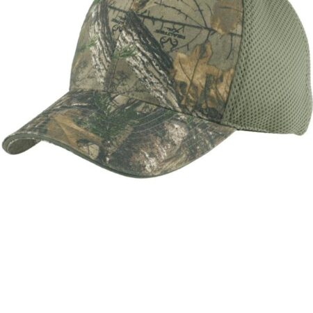 Port Authority Camouflage Cap with Air Mesh Back. C912