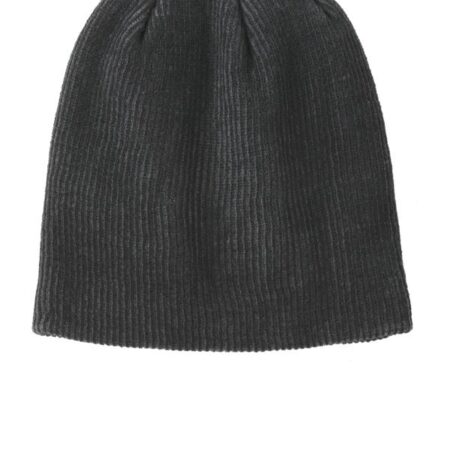 Port Authority Rib Knit Slouch Beanie. C935