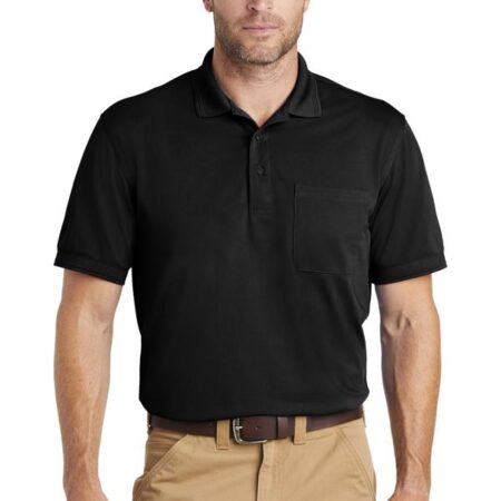 CornerStone Industrial Snag-Proof Pique Pocket Polo. CS4020P