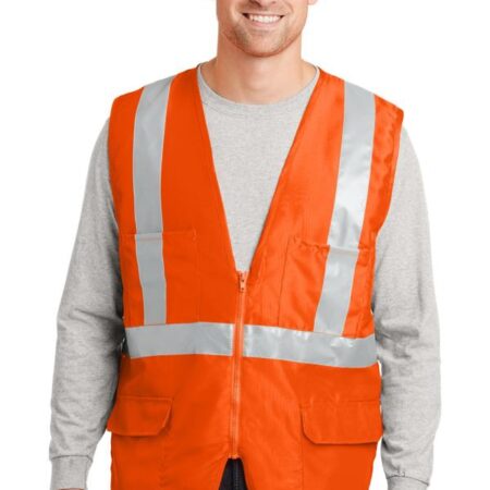 CornerStone - ANSI 107 Class 2 Mesh Back Safety Vest. CSV405