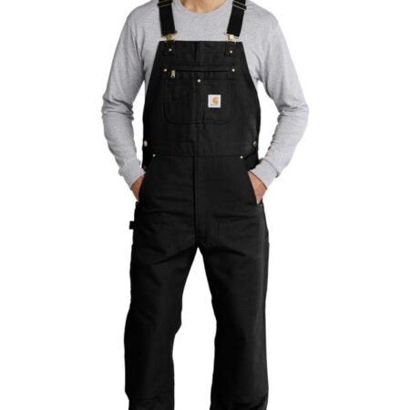 Carhartt Duck Unlined Bib Overalls. CT102776