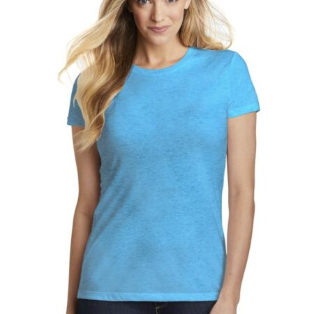 District Women's Fitted Perfect Tri Tee. DT155