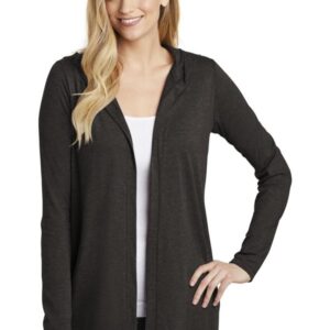 District Women's Perfect Tri Hooded Cardigan. DT156