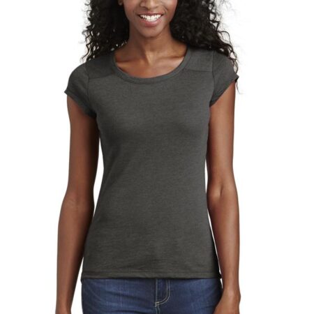 CLOSEOUT District - Juniors Gravel 50/50 Crew Tee. DT2400