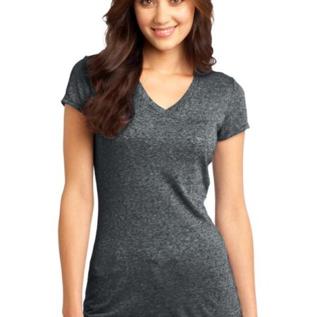 CLOSEOUT District - Juniors Microburn V-Neck Tee. DT261