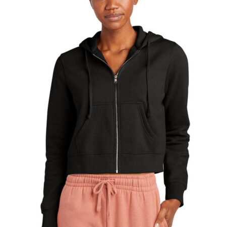 District Women's V.I.T. Fleece Full-Zip Hoodie DT6103