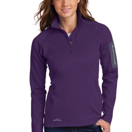 Eddie Bauer Ladies 1/2-Zip Performance Fleece. EB235