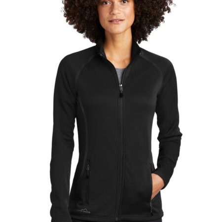 Eddie Bauer Ladies Smooth Fleece Full-Zip. EB247