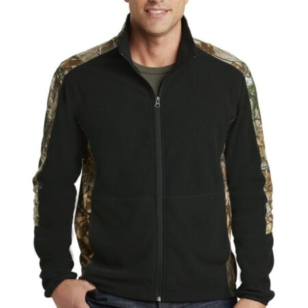 Port Authority Camouflage Microfleece Full-Zip Jacket. F230C
