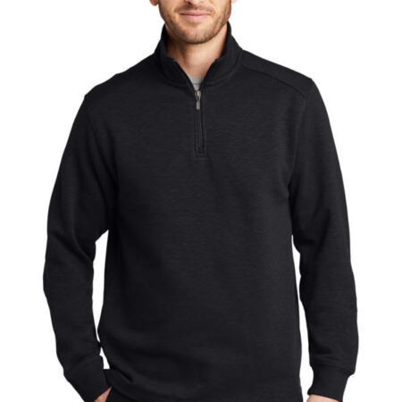 Port Authority Slub Fleece 1/4-Zip Pullover. F295