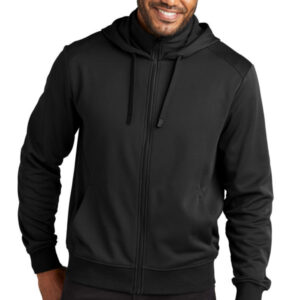 Port Authority Smooth Fleece Hooded Jacket F814