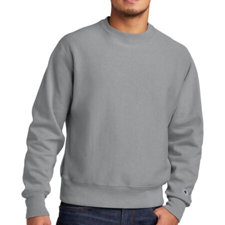 Champion Reverse Weave Garment-Dyed Crewneck Sweatshirt. GDS149