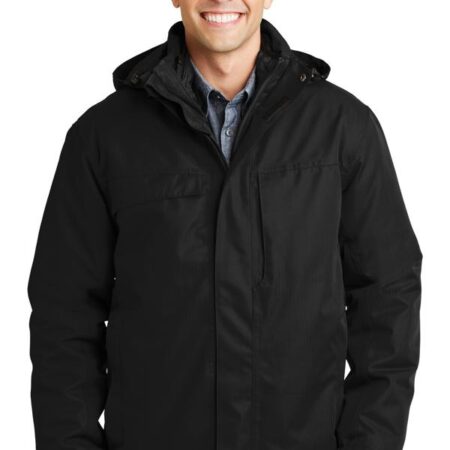 Port Authority Herringbone 3-in-1 Parka. J302