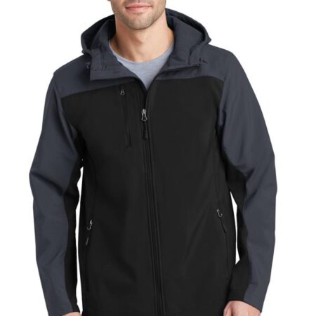 Port Authority Hooded Core Soft Shell Jacket. J335