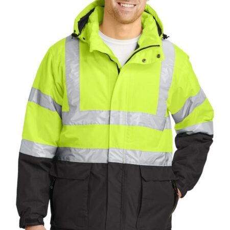Port Authority ANSI 107 Class 3 Safety Heavyweight Parka. J799S