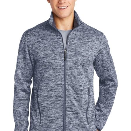 Sport-Tek PosiCharge Electric Heather Soft Shell Jacket. JST30
