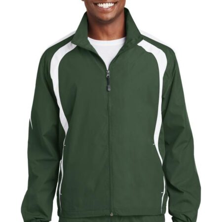 Sport-Tek Colorblock Raglan Jacket. JST60