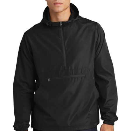Sport-Tek Packable Anorak. JST66