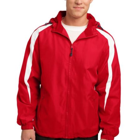 Sport-Tek Fleece-Lined Colorblock Jacket. JST81