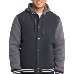 Sport-Tek Insulated Letterman Jacket. JST82