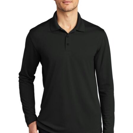 Port Authority Dry Zone UV Micro-Mesh Long Sleeve Polo K110LS