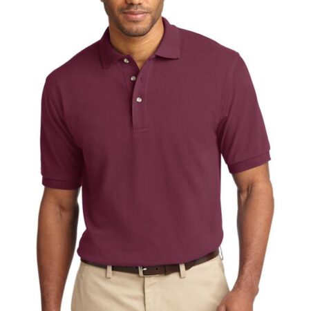 Port Authority Heavyweight Cotton Pique Polo. K420