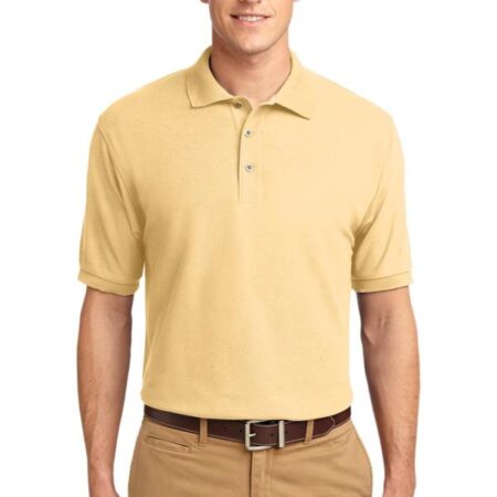 Port Authority Extended Size Silk Touch Polo.  K500ES