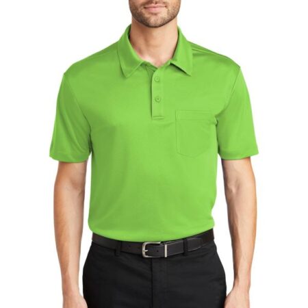 Port Authority Silk Touch Performance Pocket Polo. K540P