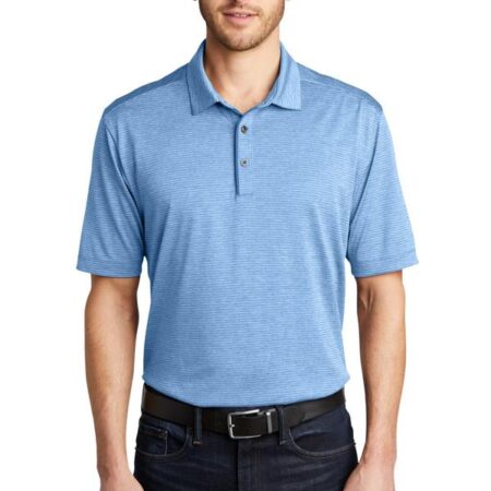 Port Authority Shadow Stripe Polo. K585