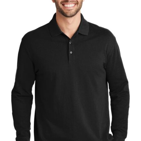Port Authority EZCotton Long Sleeve Polo. K8000LS