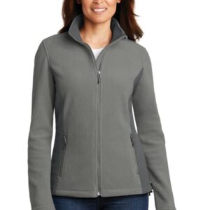 Port Authority Ladies Colorblock Value Fleece Jacket. L216