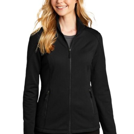 Port Authority Ladies Grid Fleece Jacket. L239
