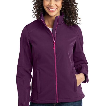 CLOSEOUT Port Authority Ladies Traverse Soft Shell Jacket. L316
