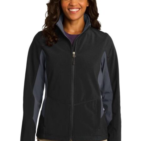 Port Authority Ladies Core Colorblock Soft Shell Jacket. L318