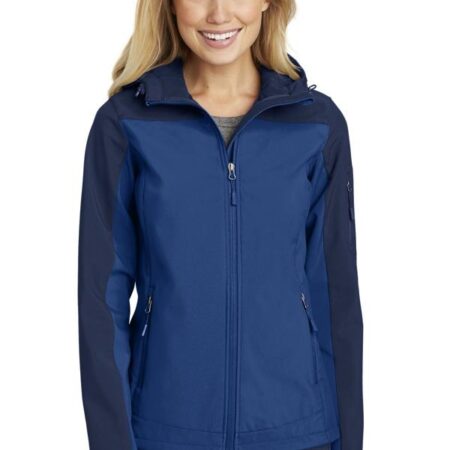 Port Authority Ladies Hooded Core Soft Shell Jacket. L335